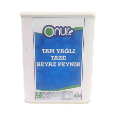 WHITE CHEESE FULL FAT (CLASSIC/EZINE/FETA/GREEK) 5KG ONUR (TURKISH)